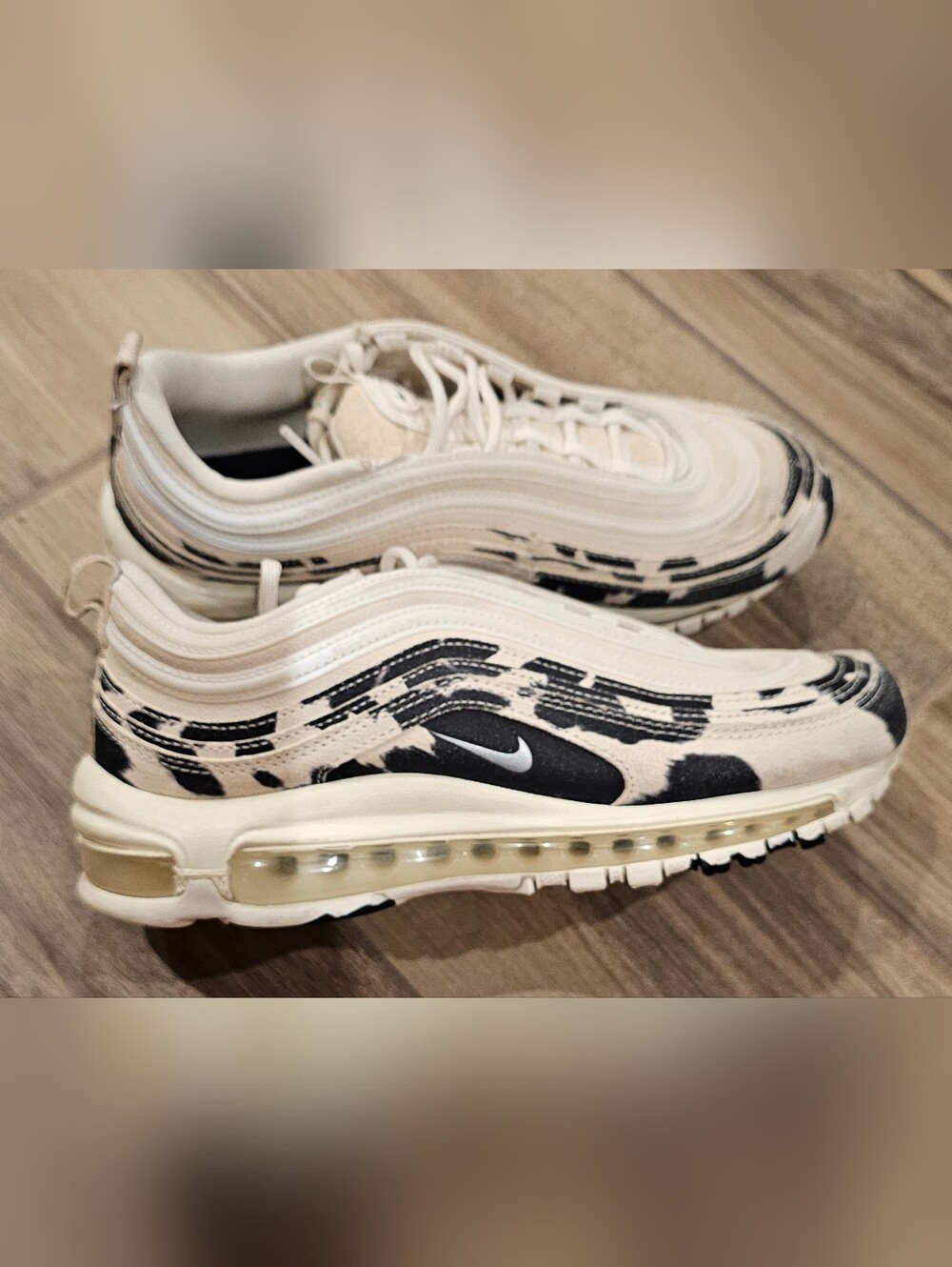 Nike Air Max 97 Cow Print (Women's) Size 9 - Picture 2 of 6